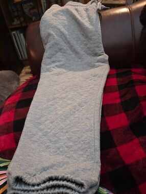 Women’s Gray Quilted Jogger Pants